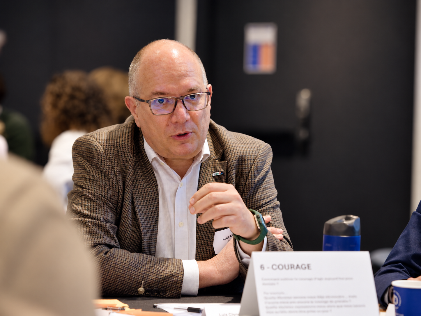 Courage in Conference Discussion